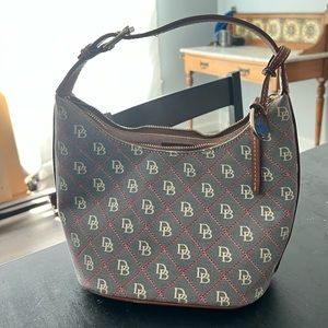 Dooney & Bourke Monogrammed Bucket bag - perfect condition!
